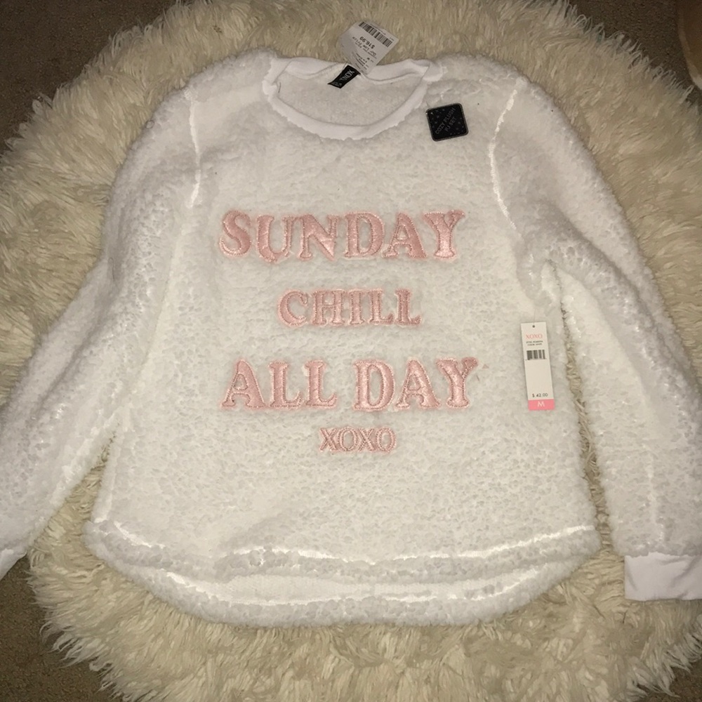 Plush long sleeve shirt